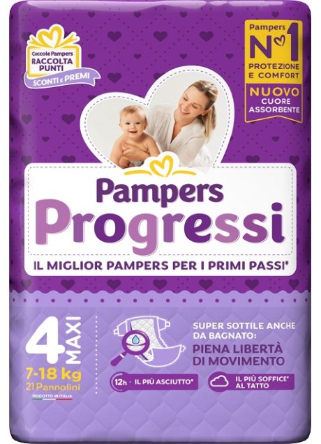 PAMPERS PROGRESSI MAXI 22PZ 0240