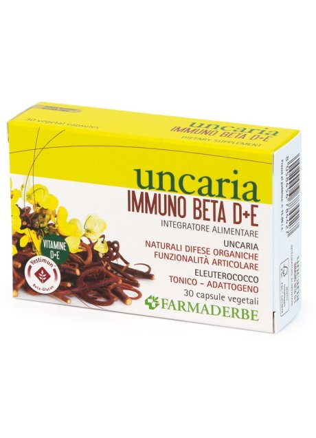 UNCARIA IMMUNO BETA D+E 30CPS