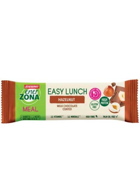 ENERZONA EASY LUNCH HAZELNUT BARRETTA 58 G