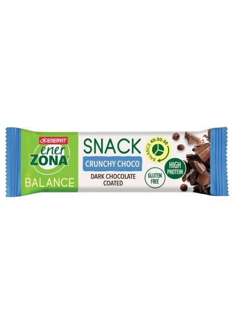 ENERZONA SNACK CRUNCH CHOC 33G