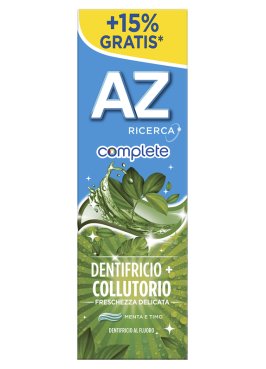 DENTIFRICIO ORAL B AZ COMPLETE + COLLUTORIO FRESCHEZZA DELICATA 65 + 10 ML