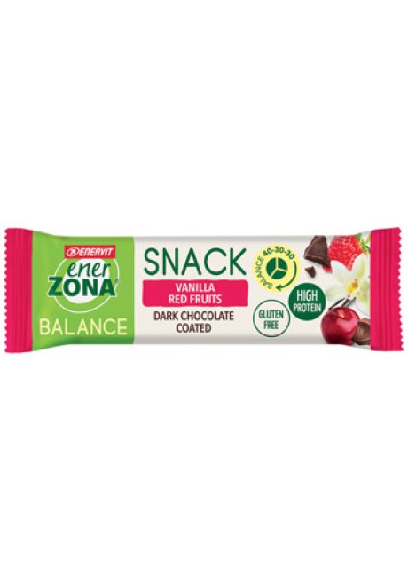 ENERZONA SNACK VANILLA RED 33G