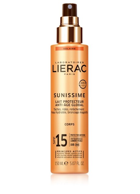 LIERAC SUNISSIME LATTE CORPO SPF15 150 ML