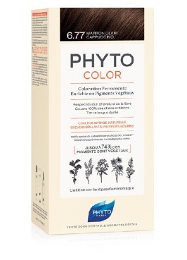 PHYTOCOLOR 6.77 MARR CHIA CAPP 1 LATTE + 1 CREMA + 1 MASCHERA + 1 PAIO DI GUANTI