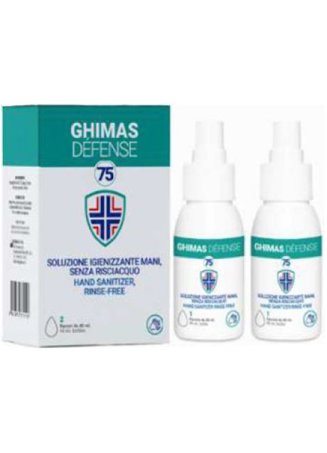 GHIMAS DEFENCE 75 IGIEN 2X40ML