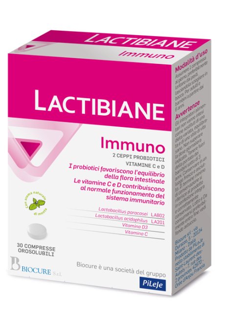 LACTIBIANE IMMUNO 30 COMPRESSE