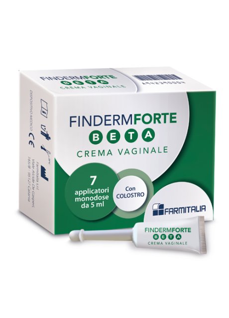 FINDERM FORTE BETA CREMA VAGINALE 7 APPLICATORI MONOUSO 5 G