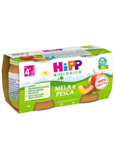 HIPP OMOG MELA/PESCA 2X80G