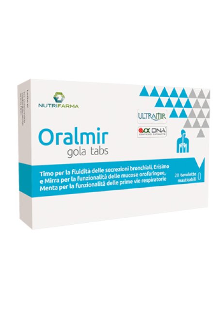 ORALMIR GOLA TABS 20CPR