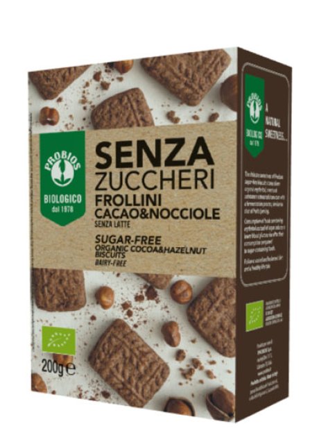 FROLLINI CACAO/NOCCIOLE S/ZUCC