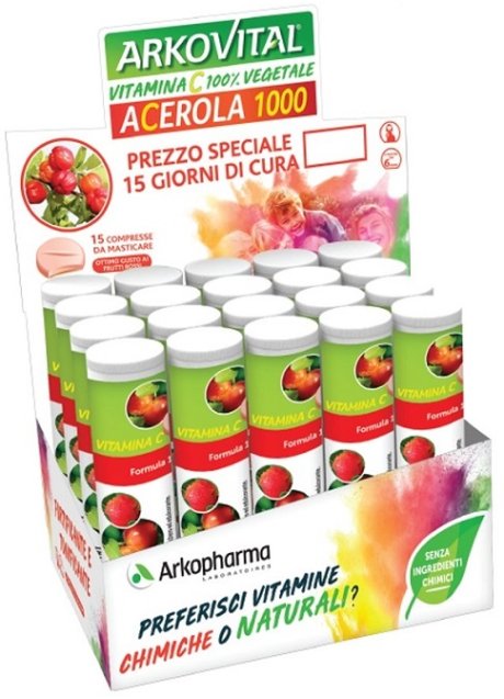 ARKOVITAL ACEROLA 1000 15CPR