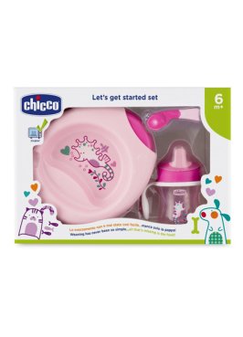 CH SET PAPPA 6M+ ROSA C/CUCCH