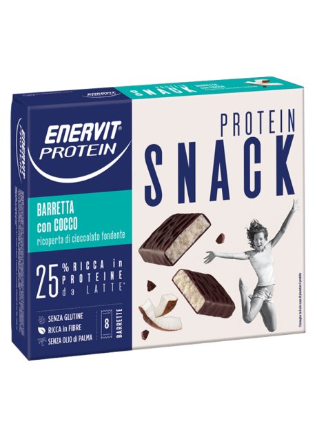 ENERVIT PROTEIN SNACK COCC8BAR