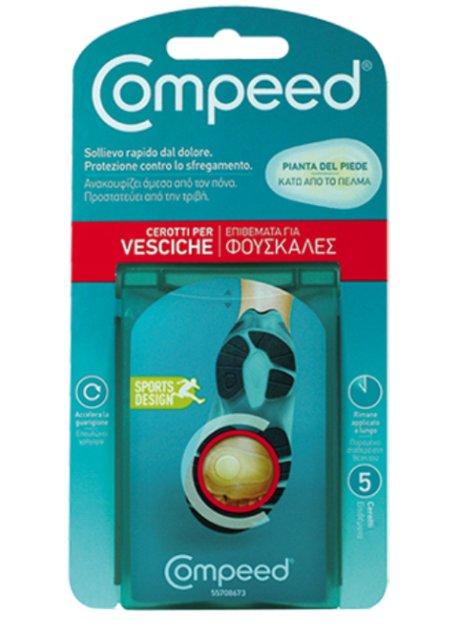 COMPEED VESCICHE PIANT PIED 5PZ