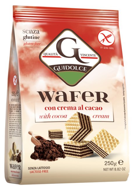 WAFER GUSTO CACAO 250G