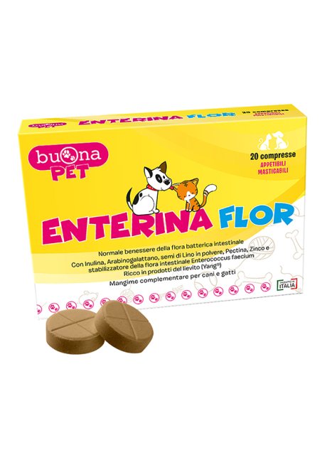 ENTERINA FLOR 20CPR VET