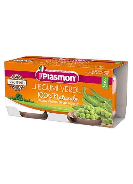 PLASMON OMOG LEGUMI VERDI2X80G