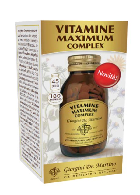 VITAMINE MAXIMUM COMPL 180PAST