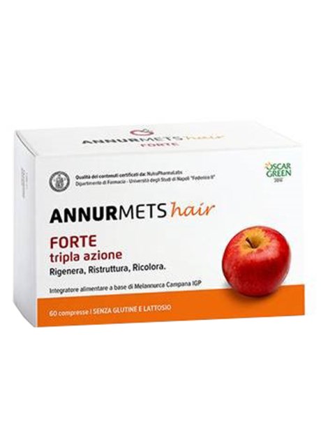 ANNURMETS HAIR FORTE TRI 60CPR