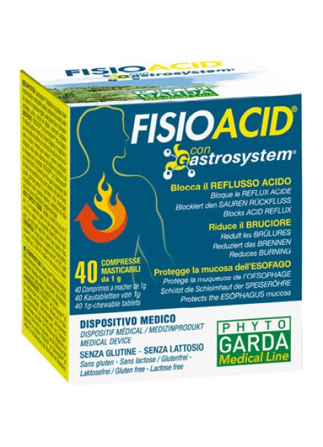 FISIOACID 40CPR MASTICABILI