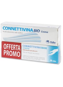 BUNDLE PACK CONNETTIVINABIO CREMA 25 G + CAMPIONE GRATUITO CONNETTIVINAMANI CREMA 10 G