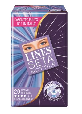 LINES SETA SOTTILE CON ALI X 20 PEZZI