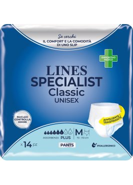 LINES CLAS PANTS PLUS M 14PZ