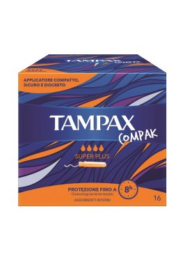 TAMPAX COMPAK SUP PLUS 16PZ 0791