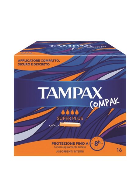 TAMPAX COMPAK SUP PLUS 16PZ 0791