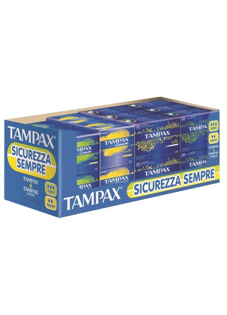 TAMPAX SRP BLU BOX+COMPAK CA M