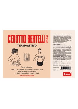 BERTELLI CEROTTO MED GRANDE 24 X 16 CM