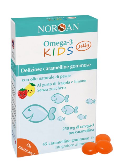 NORSAN OMEGA 3 KIDS CARAMELLIN