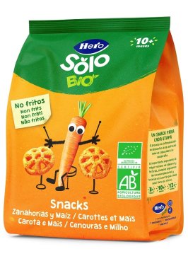 HERO SOLO SNACK CAROTA/MAIS40G