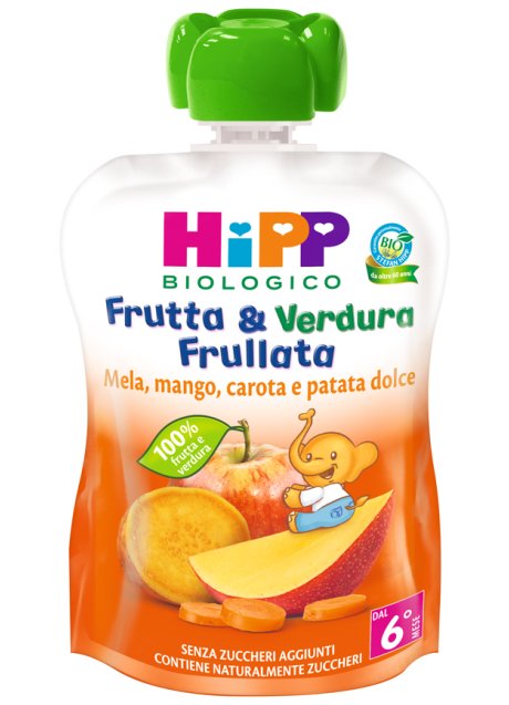 HIPP BIO FRUT&VERD MEL/MAN/CAR