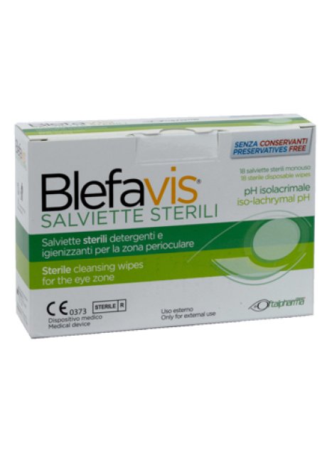 BLEFAVIS SALVIETTE STERILI 18PZ