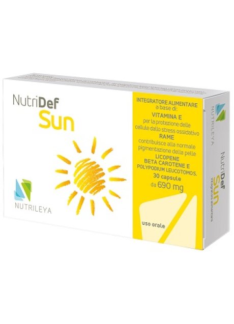 NUTRIDEF SUN 30CPS