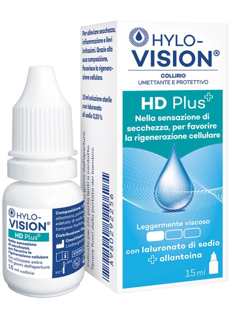 HYLOVISION HD PLUS COLLIRIO UMETTANTE E PROTETTIVO 15 ML