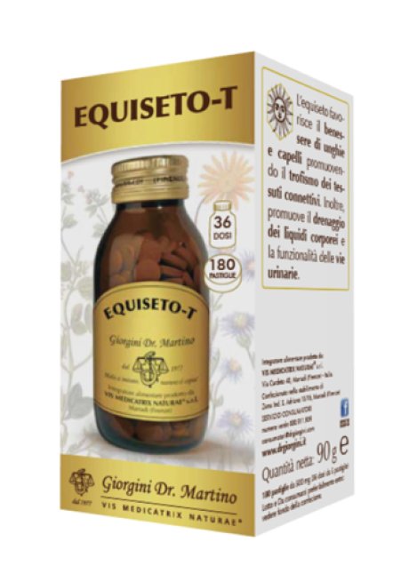 EQUISETO T 90G 180PAST 500MG