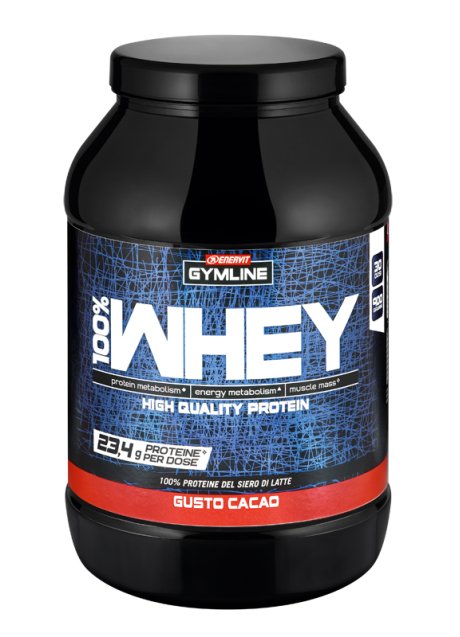 GYMLINE 100% WHEY CONC CACAO900G