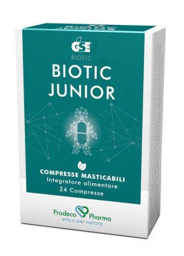 GSE BIOTIC JUNIOR 24 COMPRESSE MASTICABILI