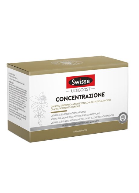 SWISSE CONCENTRAZIONE 8FLX30ML