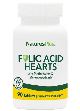 FOLIC ACID HEARTS+B6 B12 90TAV