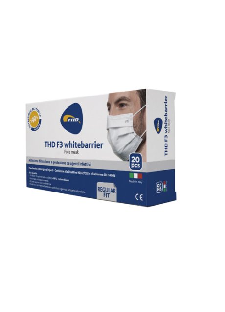 MASCHERINA CHIRURGICA THD MASK F3 BLUEBARRIER MULTI REGULAR50 PEZZI