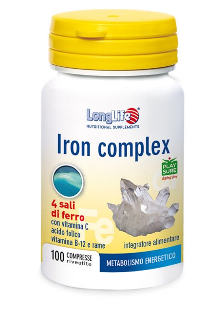 LONGLIFE IRON COMPLEX 100CPR