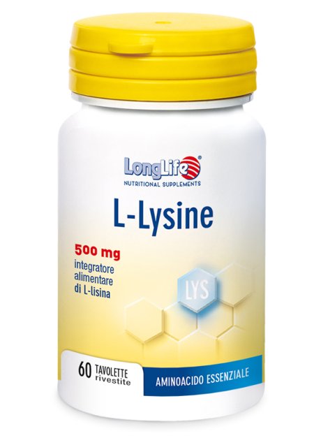 LONGLIFE L-LYSINE 500MG 60TAV