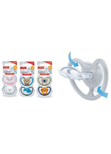 NUK SUCCHIETTO SPACE SIL 0-6M