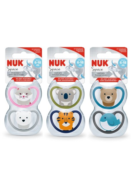 NUK SUCCHIETTO SPACE SIL 6-18M