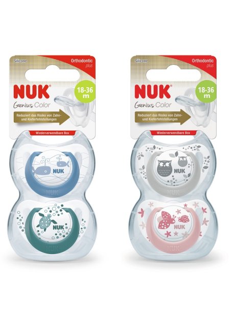 NUK SUCCH GENIUS COL SIL18-36M