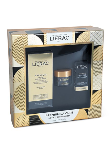 LIERAC CF PREMIUM CURE 30 ML + PREMIUM CREMA 15 ML + PREMIUMYEUX 3 ML