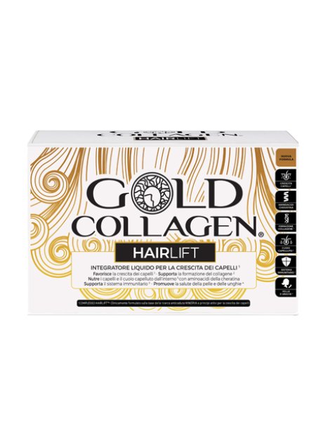 GOLD COLLAGEN HAIRLIFT 10FL